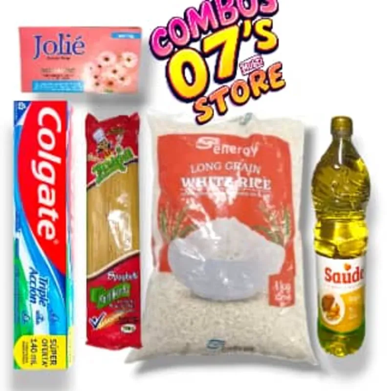 🧺 **COMBO 6 — MIX CASA (alimentos + aseo)**