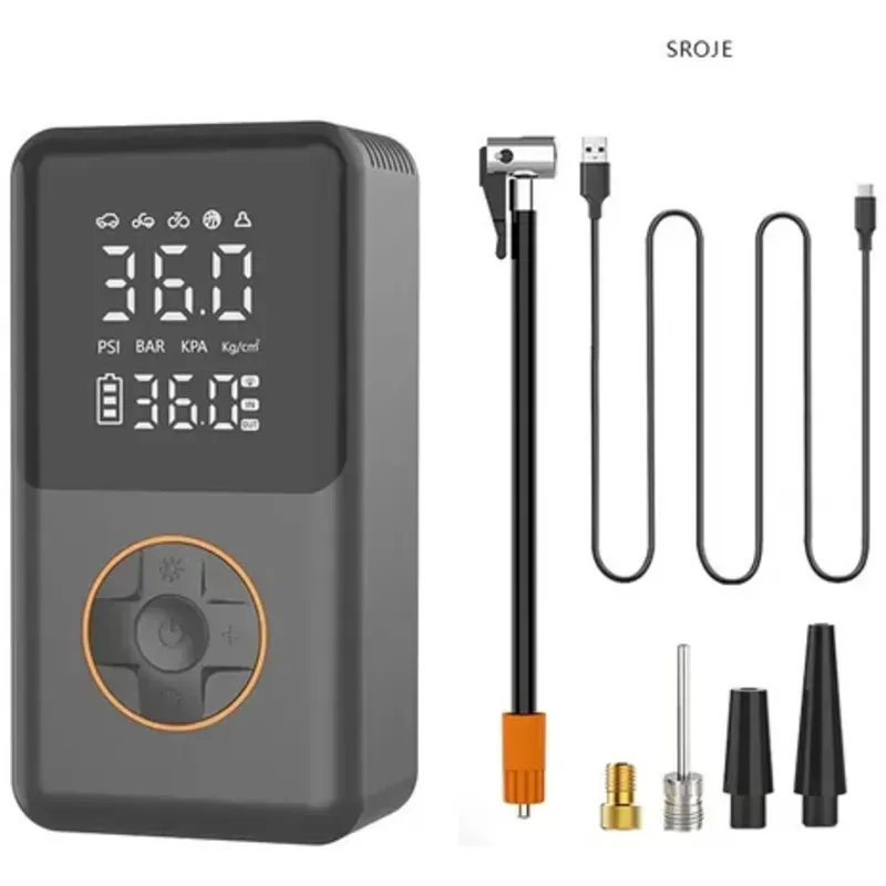 🌀 **Compresor portátil**