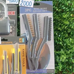 Juego cepillos de  alambre