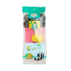 Juego de esponjas más toallas