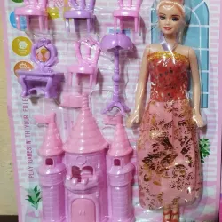 .🏰🧸 Muñeca con castillo
