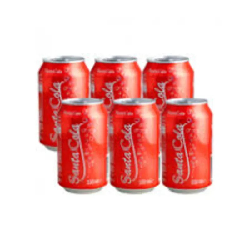 Refresco de lata Santa Cola