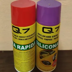 ✨🛠️ Spray de silicona con brillo