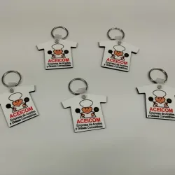 🗝️ Llaveros Personalizados de MDF