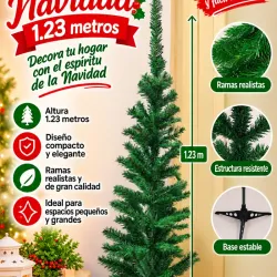 Árbol navideño de 1.23