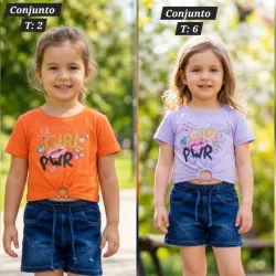 Conjunto para niñas