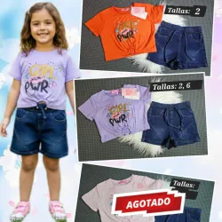 Conjunto para niñas
