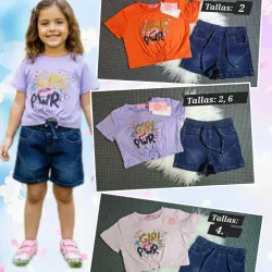 Conjunto para niñas