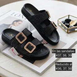 Sandalias engomadas 