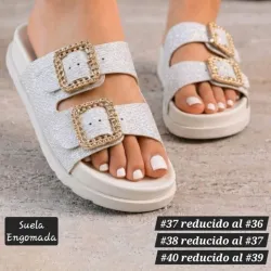 Sandalias engomadas 