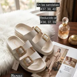 Sandalias engomadas 