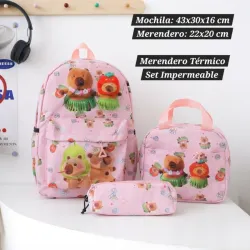 Set de mochila