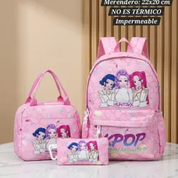 Set mochila Kpop