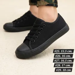 Tenis imitación Converse corte bajo