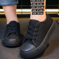 Tenis imitación Converse corte bajo