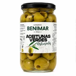 Aceitunas verdes deshuesadas