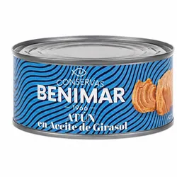 Atún Benimar en aceite de Girasol 750g