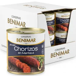 Caja Chorizo en Manteca 640g
