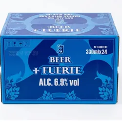 Cerveza Beer 69 botella Caja