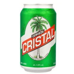 Cerveza Cristal lata