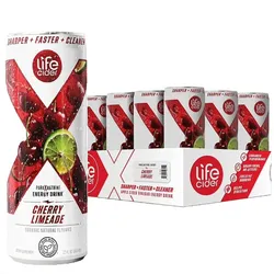 Energizante Life Cider lima-cherry Caja 