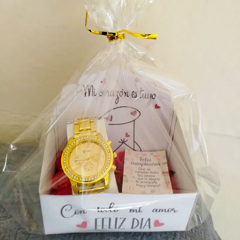 Cajita de cartulina personalizada
