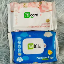 Toallitas húmedas de 20