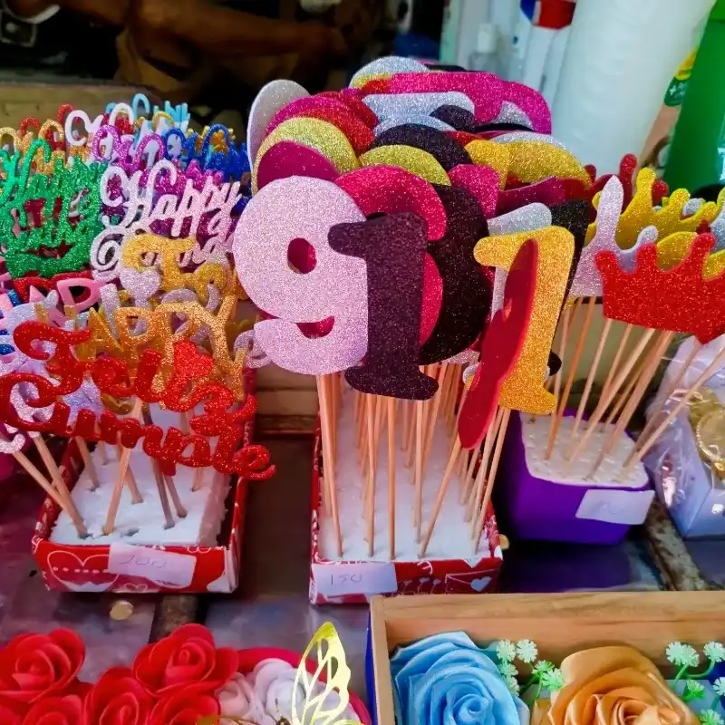 Topper de cumpleaños 