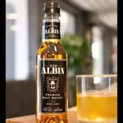 Petaca whisky sir albin 