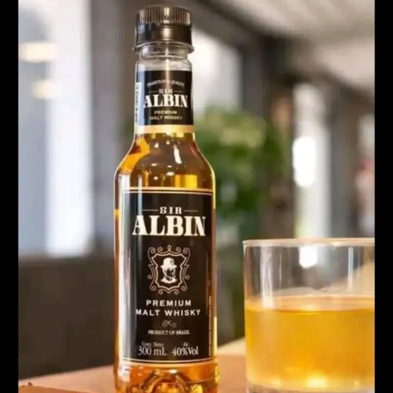 Petaca whisky sir albin 