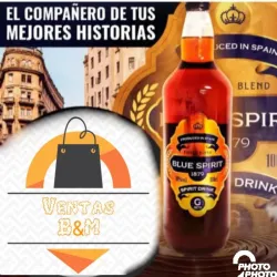Whisky blue spirit