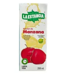 Jugo natural de manzana 200 ml (cajita)