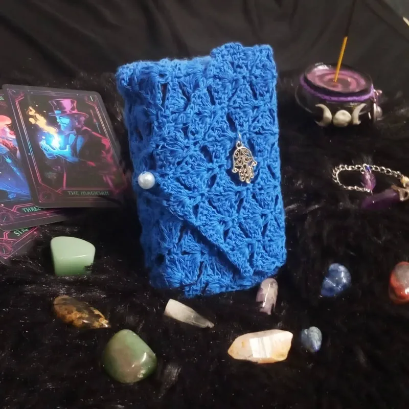 Bolsitas para Tarot tejidasโจ