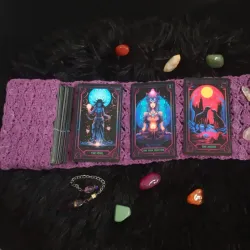 🔮Bolsitas tejidas de Tarot para lecturas 🔮