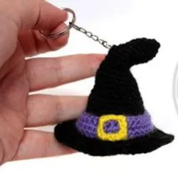 🔮LLAVEROS SOMBREROS DE BRUJA 🧹