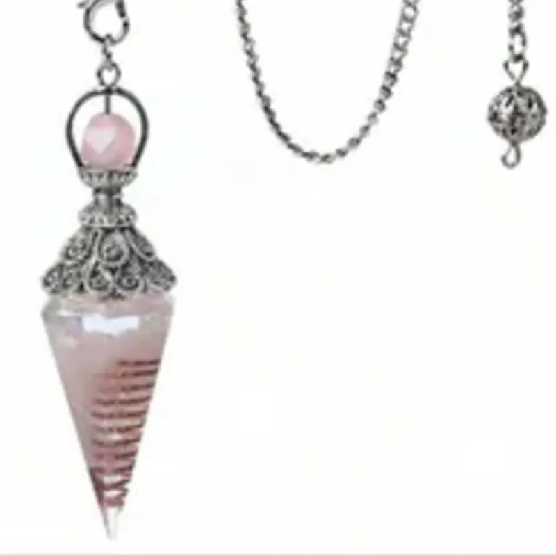 ๐ฉทPendulo de Cuarzo ๐ฉท Rosa