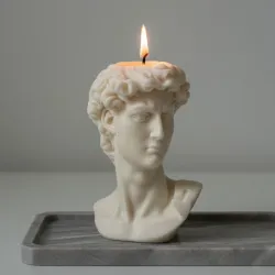 Vela con Figura de Hombre 🤾🏻‍♀️