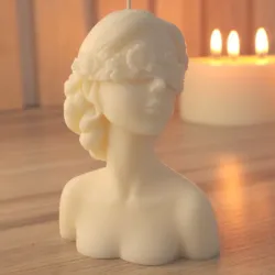Vela en forma de Mujer ✨