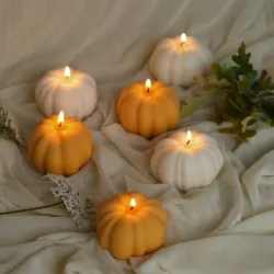 🎃 Velas en Forma de Calabazas 🎃