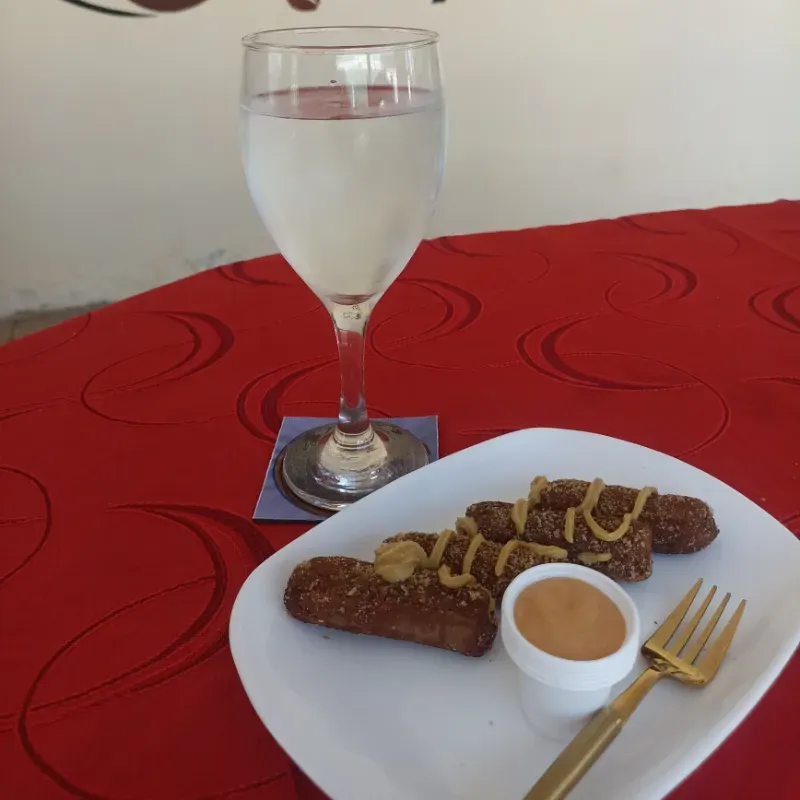 Croquetas con aderezo 