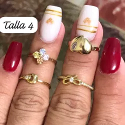 Anillos talla 4 y 5