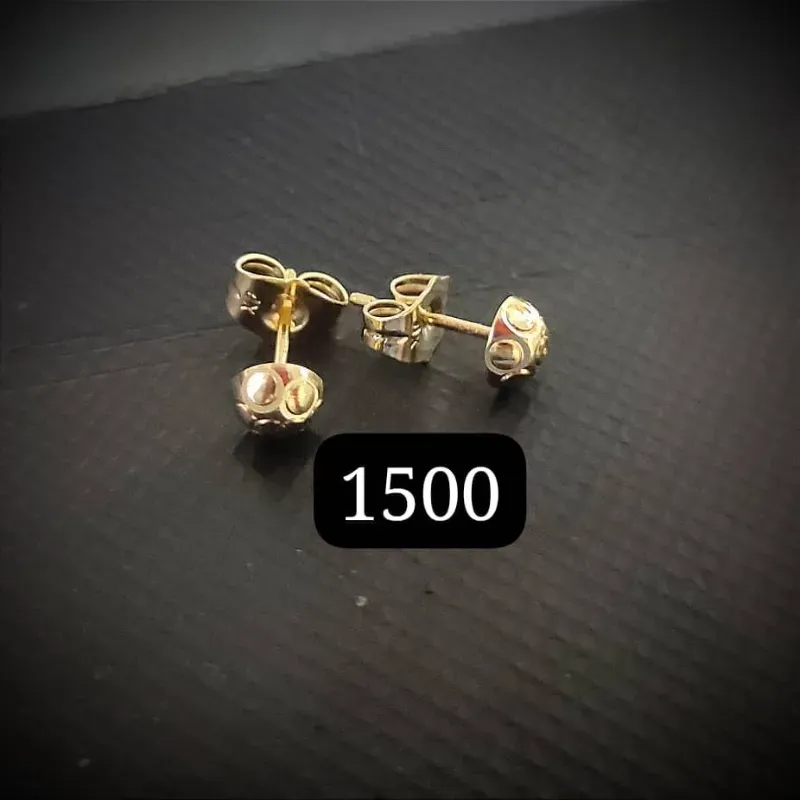 Aretes sencillos 