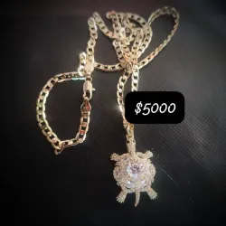 Cadena de Oro Laminado 14K cifradas XP 