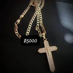 Cadena de Oro Laminado 14K cifradas XP 