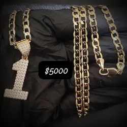 Cadenas de Oro Laminado 14K cifradas XP 