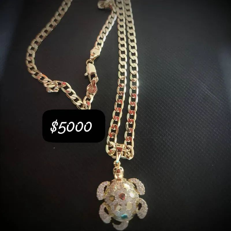 Cadenas de Oro Laminado 14K cifradas XP 