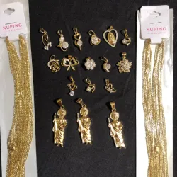 Cadenas de Oro Laminado 14K cifradas XP 