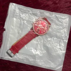 RELOJ ROJO ELEGANTE ✨️
