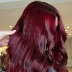 TINTE ROJO VINO❤️