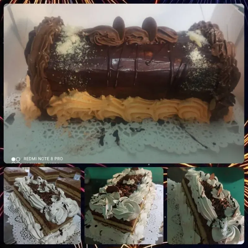 Brazo gitano de chocolate 